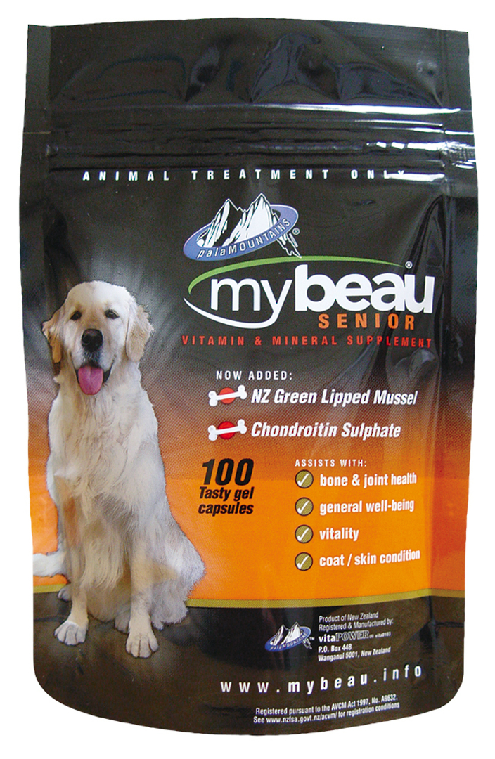 Mybeau Senior For Older Dogs 100 Gel Capsules image 0